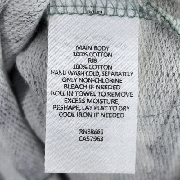 Caslon Womens Long Sleeve Crew Neck Fleece Sweatshirt Green Spring Camo Sz S NWT - Picture 7 of 10